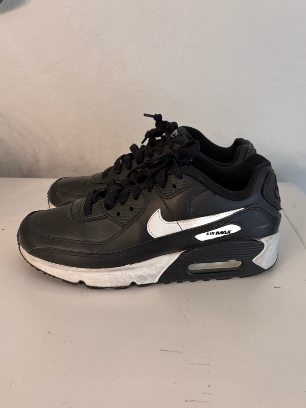 Nike Air Max 90 GX #CD6864-010 Black White, Sz 6Y (women’s 7.5)